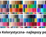 Analiza kolorystyczna: palety barw dla różnych typów urody, od jesieni po zimę, pomagające określić, jakim typem urody jestem.